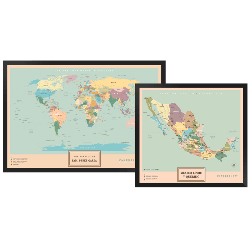 Kit "Edición Original" - Wanderlust Maps