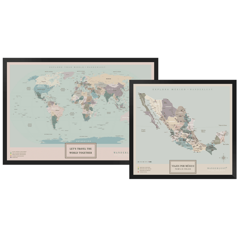 Kit "Edición Serio" - Wanderlust Maps