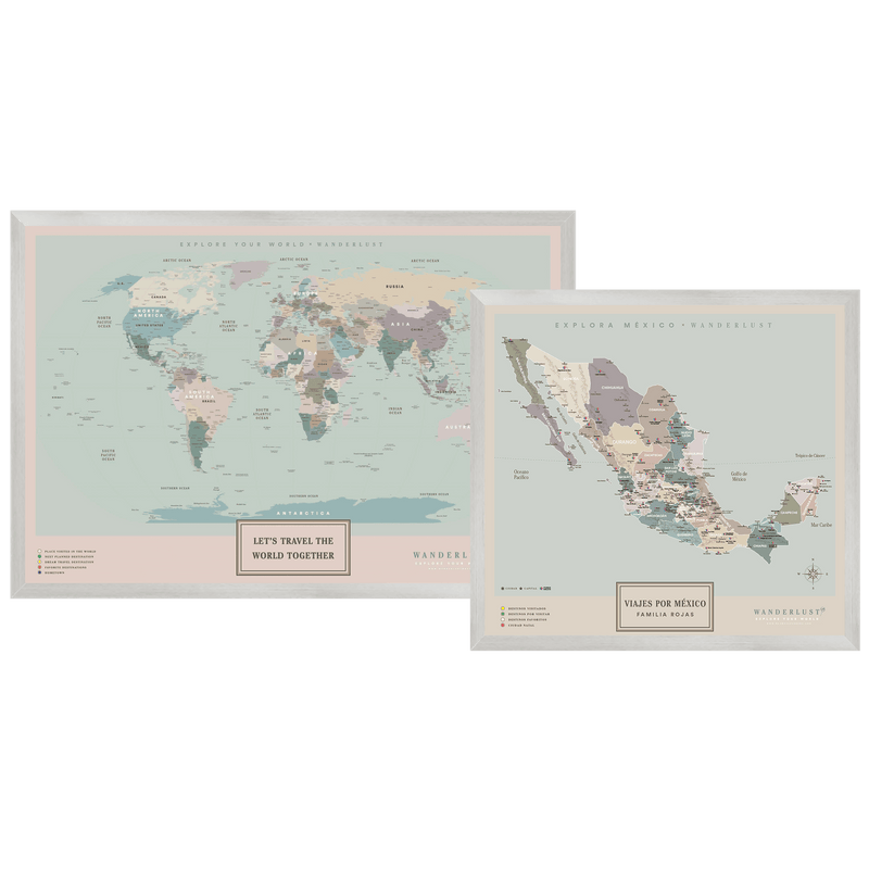 Kit "Edición Serio" - Wanderlust Maps