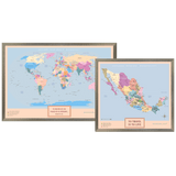 Kit "Edición Colorido" - Wanderlust Maps