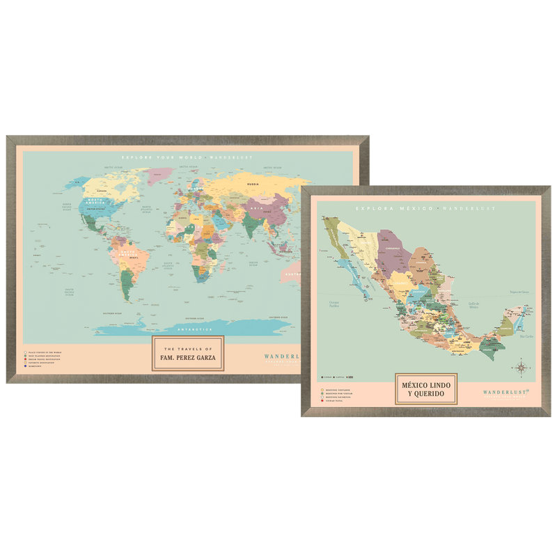 Kit "Edición Original" - Wanderlust Maps