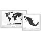 Kit "Edición B&N" - Wanderlust Maps