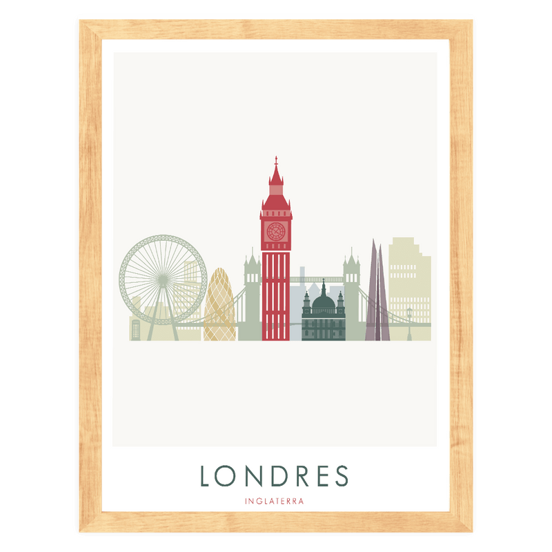 Londres - Wanderlust Maps