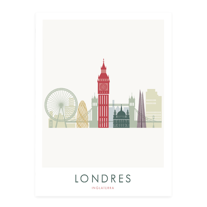 Londres - Wanderlust Maps