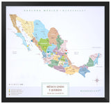 Edición Plata (60x65cm) - Wanderlust Maps