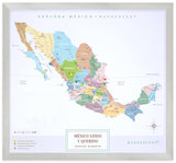Edición Plata (60x65cm) - Wanderlust Maps