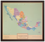 Edición Ocre (60x65cm) - Wanderlust Maps