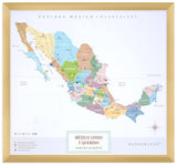 Edición Plata (60x65cm) - Wanderlust Maps