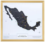 Edición B&N (60x65cm) - Wanderlust Maps