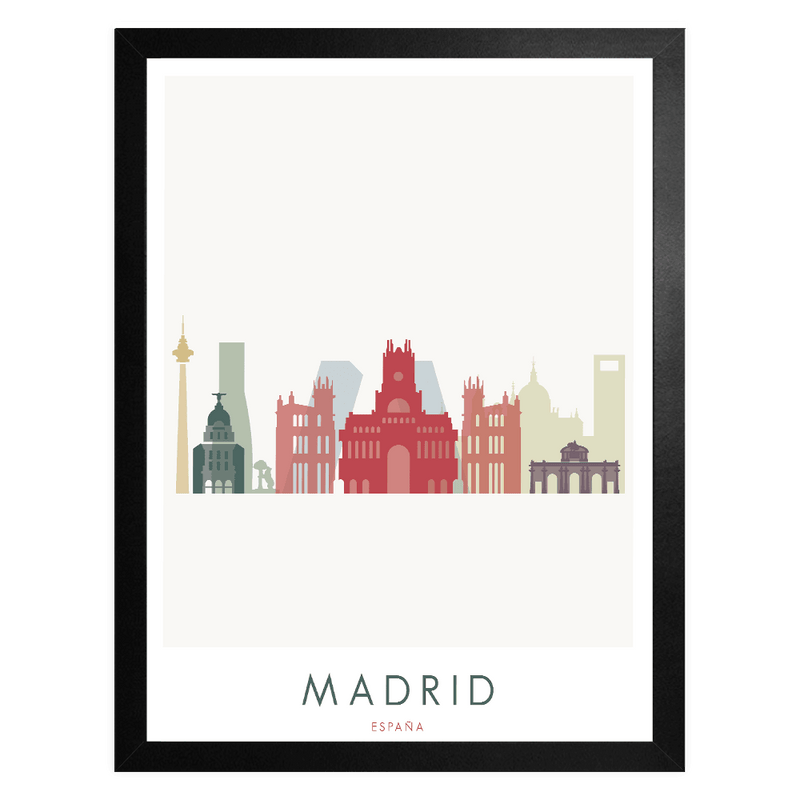 Madrid - Wanderlust Maps