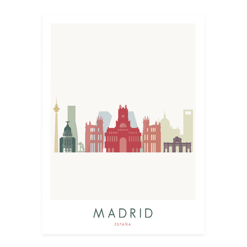 Madrid - Wanderlust Maps