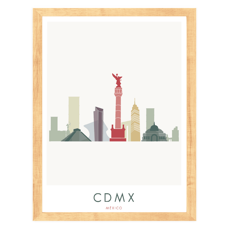 Ciudad de México - Wanderlust Maps