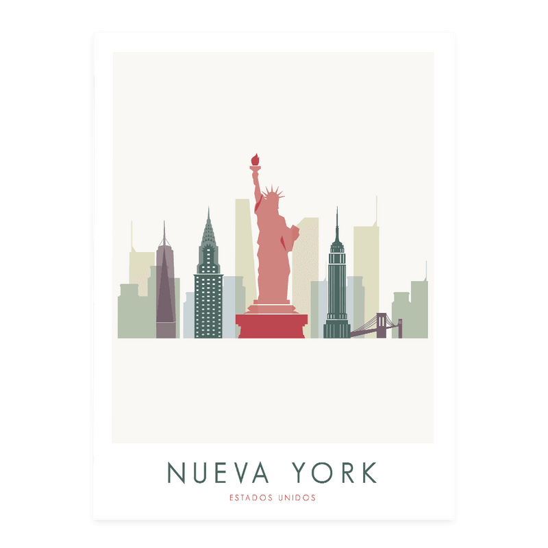Nueva York - Wanderlust Maps