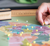 Edición Ocre (60x65cm) - Wanderlust Maps