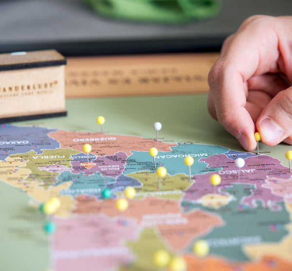Edición Ocre (60x65cm) - Wanderlust Maps