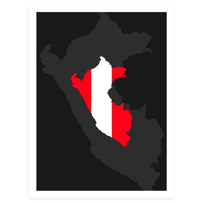 8 "Country Flag" Prints - Wanderlust Maps