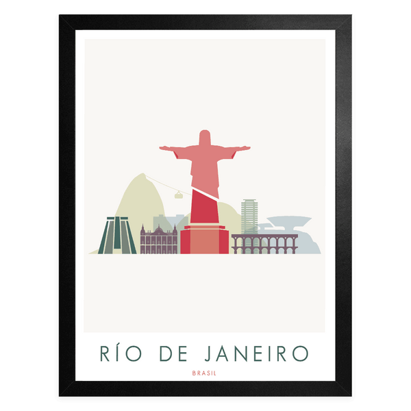 Río de Janeiro - Wanderlust Maps