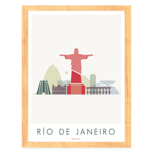 Río de Janeiro - Wanderlust Maps