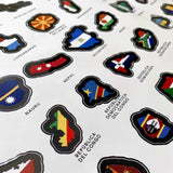 Stamp Map "Black Deluxe" - Wanderlust Maps