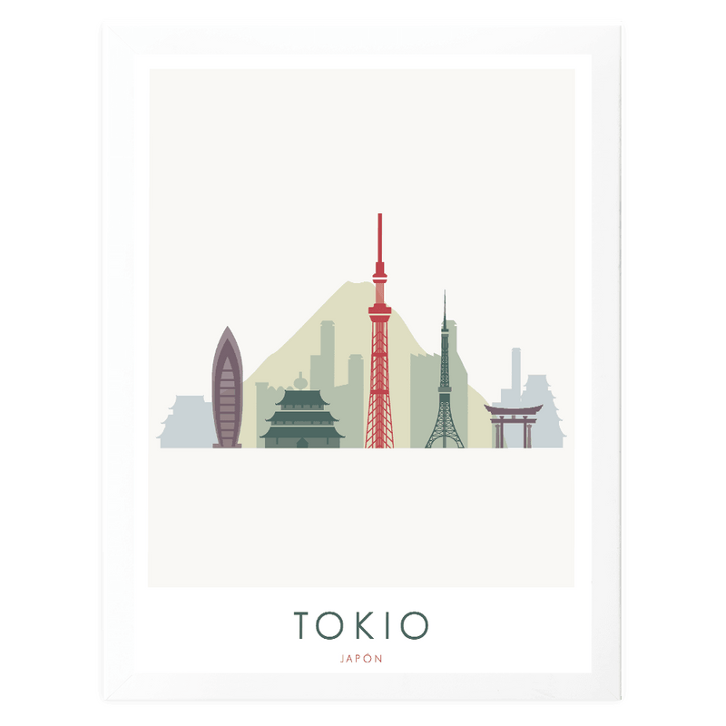Tokio - Wanderlust Maps