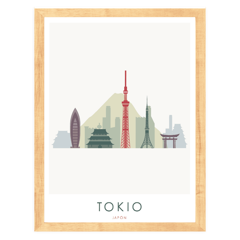 Tokio - Wanderlust Maps